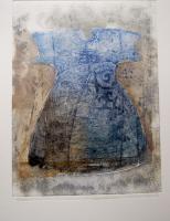 afi nafissy: Robe 2 (Collagraphie) afi nafissy: Robe 2 (Collagraphie)